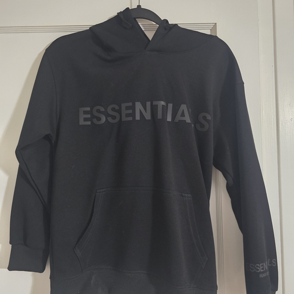Essentials Tops - Essentials Black Hoodie - NWOT